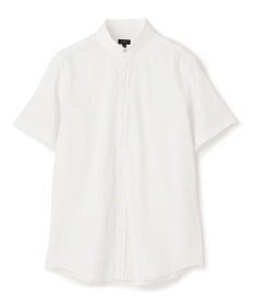 JOSEPH HOMME リネンストレッチブロード ウィングカラー半袖シャツ