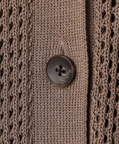 uncrave メッシュニット カーディガン