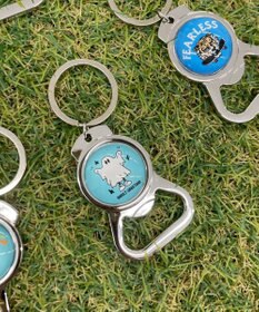 WEGO グラフィックオープナーキーホルダー