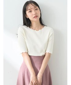 earth music&ecology メロ－リブプルオーバー