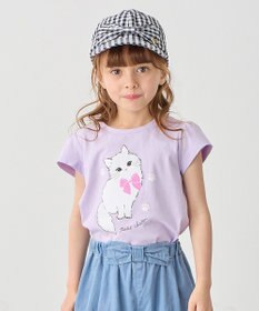 ANY KIDS 【水で色が変わる】接触冷感 しろくま ミラクルプリント Tシャツ