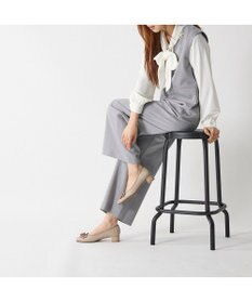 Riz raffinee <Riz raffinee>スクエアトゥリボンパンプス