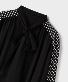 GRACE CONTINENTAL ドットコンビブラウス