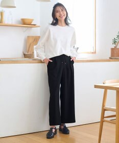 ANY L 【洗濯機可・UVケア】ビューティベーシックロングＴシャツ