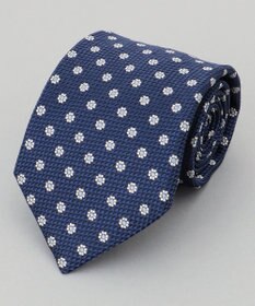 GOTAIRIKU 【日本製】西陣ネクタイ_ネイビー×サックス系