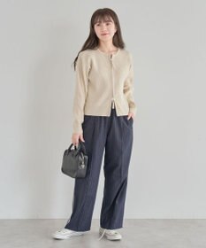 Green Parks ＺＩＰ付きニットカーディガン