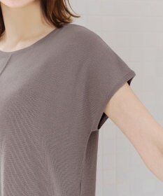 Tiaclasse 【新色追加】フレンチスリーブニットチュニック
