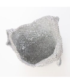 UNBILLION カシュカシュ cachecache / メタリック糸手編みポシェット