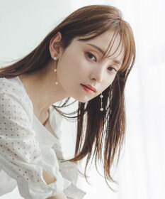 TOCCA PEARL STATION EARRINGS 淡水バロックパール イヤリング