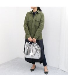 UNBILLION カシュカシュ cachecache / クラッシュメタリック2wayホーボーショルダー