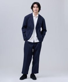 J.PRESS MEN 【J.PRESS ORIGINALS】【UNISEX】Toropical Open Half Sleeve Shirt / Baggy-Fit