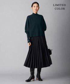 ICB L 【WEB限定カラーあり】 ソフトウールハイゲージ ハイネックニット