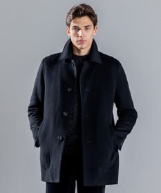 JOSEPH HOMME DOUBLE FACE CASHMERE BALMACHAN COAT