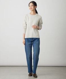 J.PRESS LADIES S 裏起毛ストレッチ デニム パンツ