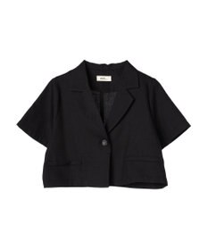 earth music&ecology リサイクルポリエステルブレンドショートシャツ