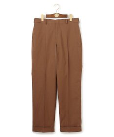 J.PRESS MEN 【J.PRESS ORIGINALS】Magic Cuba Wool Cotton Hopsack New Piped Stem Slacks