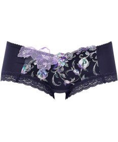 WACOAL ボーイレングス ショーツ 【リボンブラ 胸もとフィットながもち】 BXB490とペア はきこみ丈あさめ やわらかく伸びる(バック) レディース PXB690 /ワコール