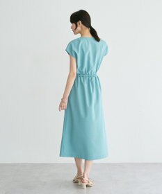 YECCA VECCA リネンライクスキッパーワンピース