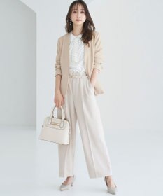 ANY SIS 【洗える】ドライオックスタック ワイドパンツ