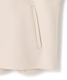 23区 ウールリバー ノーカラーコート