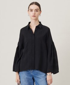 ICB 【日本製・洗える】SASHIKO CHECK シャツ