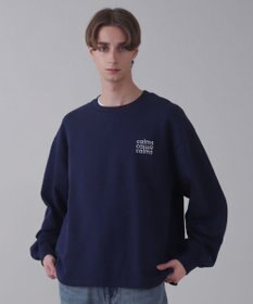 WEGO 【ユニセックス着用ITEM】ショートドロストワンポイント刺繍プルオーバー