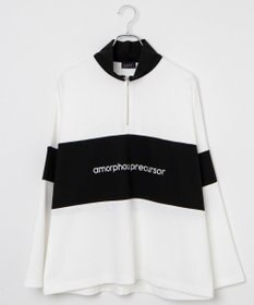 WEGO ドルマンポンチハーフジップロンT