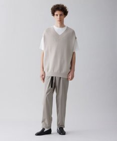UNFILO MENS イージーケア ニットベスト [23年春夏商品]