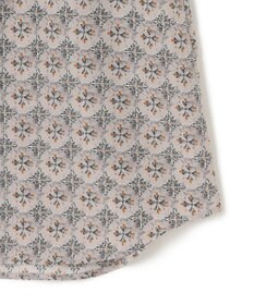 J.PRESS YORK STREET 【WOMEN】タイルプリント ボウタイブラウス