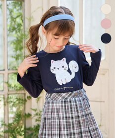 ANY KIDS ミラクルスパンコール長袖Tシャツ