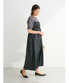 Green Parks レザー風キャミワンピース