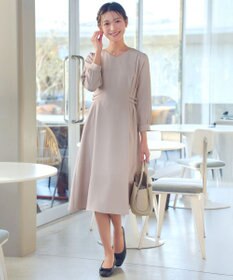 Tiaclasse L サイドベルトデザインワンピース