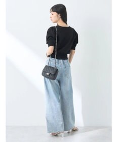 earth music&ecology アーガイルスカシパールニットプルオーバー