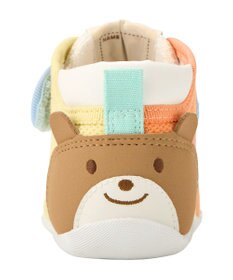 MIKI HOUSE HOT BISCUITS 【11.5-13.5cm】 顔ドン メッシュ素材 ファースト ベビーシューズ