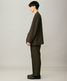 UNFILO MENS ウーリーノ ノーカラージャケット