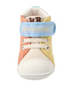 MIKI HOUSE HOT BISCUITS 【11.5-13.5cm】 顔ドン メッシュ素材 ファースト ベビーシューズ