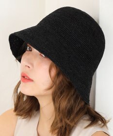 Tiaclasse ラフィアバケットハット