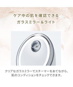 YAMATO テーブル＆キッチン 【フェスティノ】フェイシャルクレンジングナノスチーマー  サンドベージュ  SMHB-033-SB