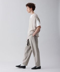 UNFILO MENS イージーケア ニットベスト [23年春夏商品]