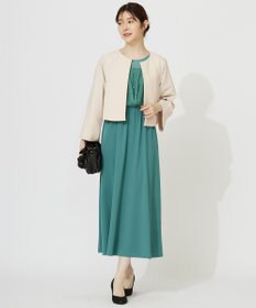 ANY SIS 【洗える】セレモニークロップド ジャケット