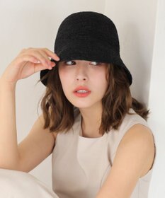 Tiaclasse ラフィアバケットハット