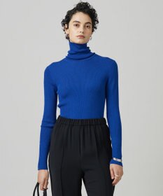 ICB 【CLASSY.1月号掲載・新色追加・洗える】エクストラファインメリノ タートルネックプルオーバー