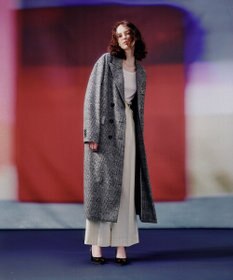 GRACE CONTINENTAL グレンチェックチェスターコート