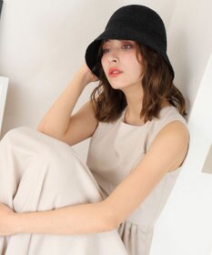 Tiaclasse ラフィアバケットハット