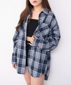 WEGO 2WAYオフショルシャツ