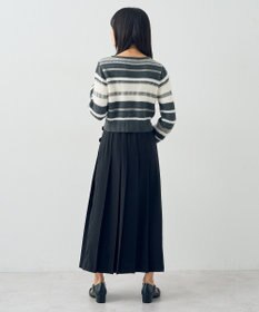 earth music&ecology サイドバックルプリーツスカート