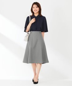 ANY SIS 【洗える】トロミシャツカラー ブラウス