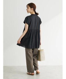 Green Parks 接触冷感　フレンチスリーブチュニック