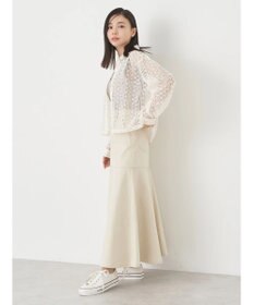 earth music&ecology レースショートシャツ