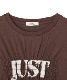 earth music&ecology シャーリングロゴTシャツ